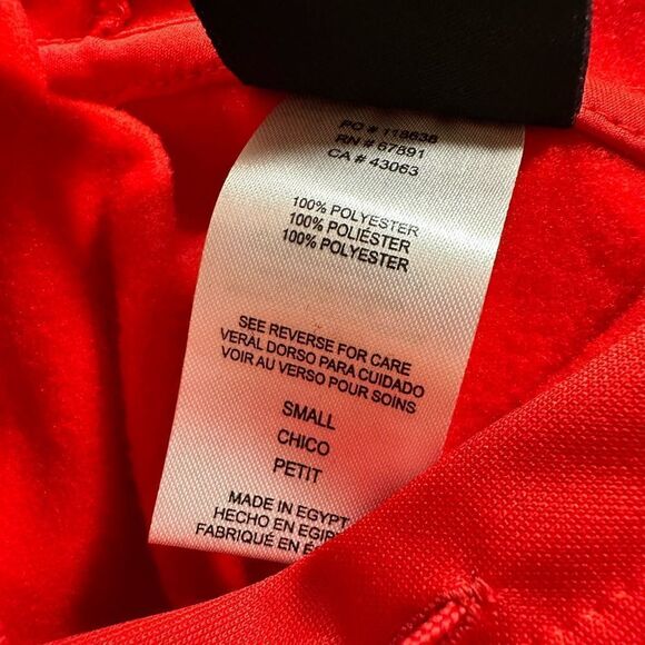 NWT NFL Team Apparel Authentic Red Kansas City Chiefs Hoodie Football - Small - Picture 6 of 9